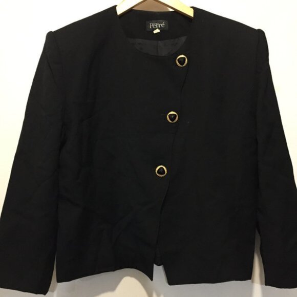 Jackets & Blazers - VINTAGE BERNARD PERRE ELEGANT BLAZER SIZE 16